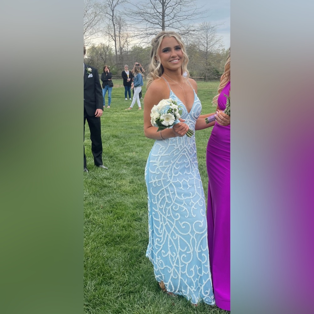 Jasz Couture Prom Dress🪩🦋💙